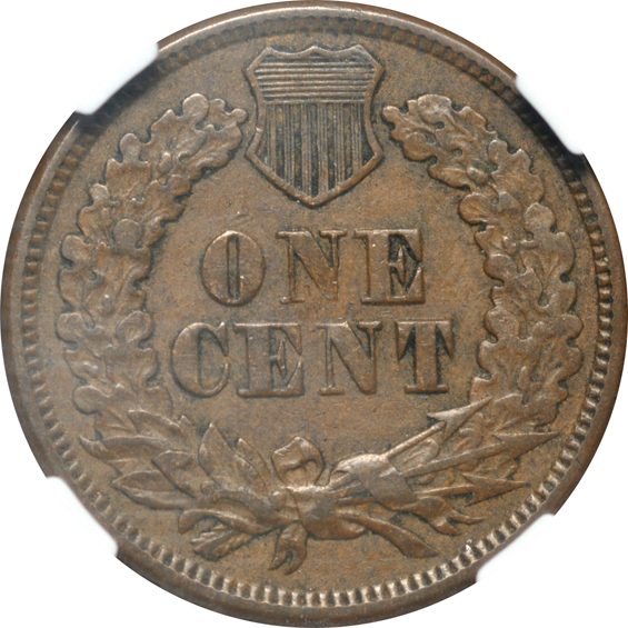 1877 NGC AU-53 BN