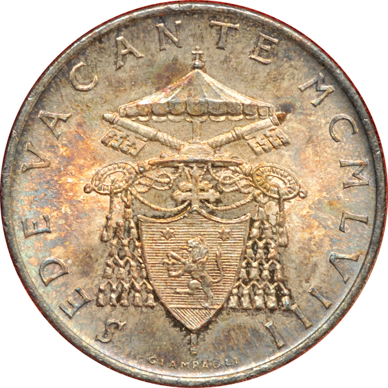 Collection of Vatican and Papal coins