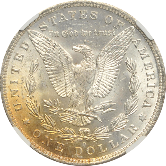 Six 1882-O, three MS-63, three MS-64, all NGC CAC