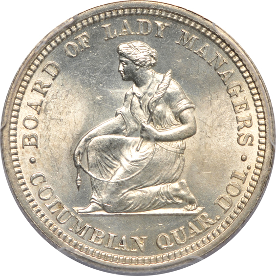 1893 Isabella PCGS MS-63