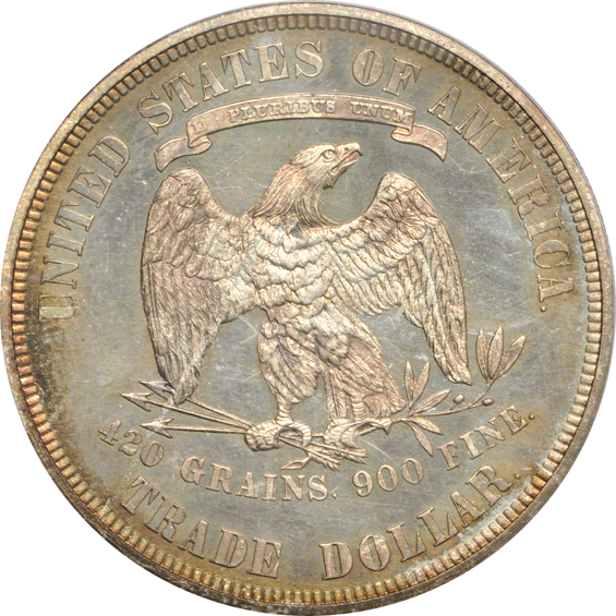 1878 Trade PCGS PR-64