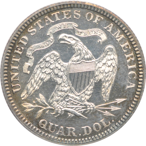 1882 PCGS PR-63 (green label)