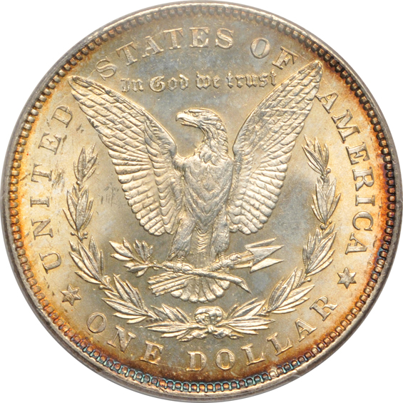 1878 7/8TF Weak PCGS MS-65
