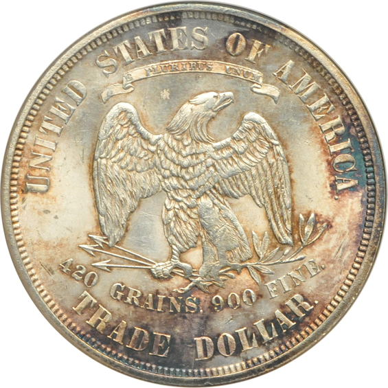 1874 Trade ANACS MS-62