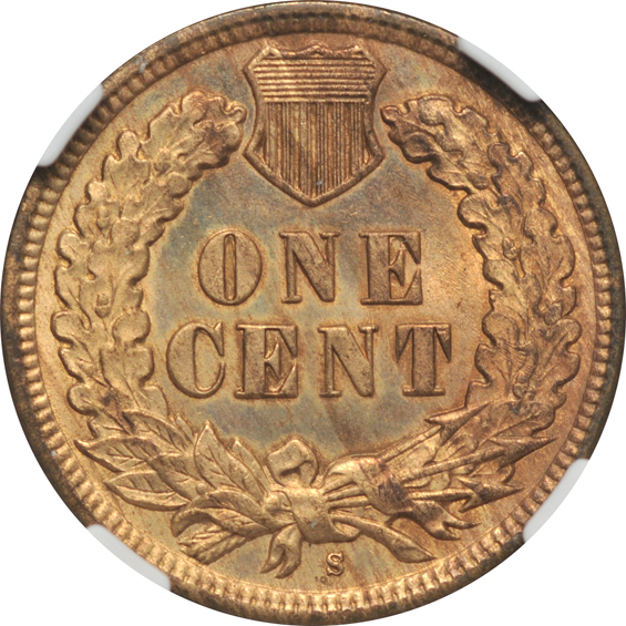 1908-S NGC MS-65 RD
