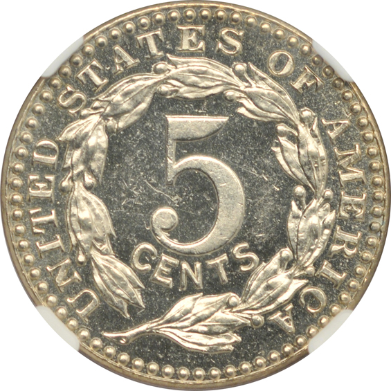 1896 J-1770 Nickel NGC PR-65 CAMEO CAC