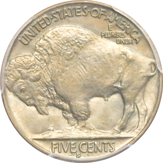 1923-S MS-62, 1931-S MS-64, and a 1937-S MS-65, all PCGS