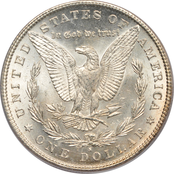 1888-S ICG MS-65