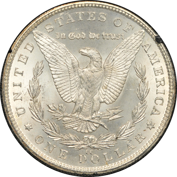 1884-CC GSA NGC MS-63, plus an 1883-CC GSA MS-63