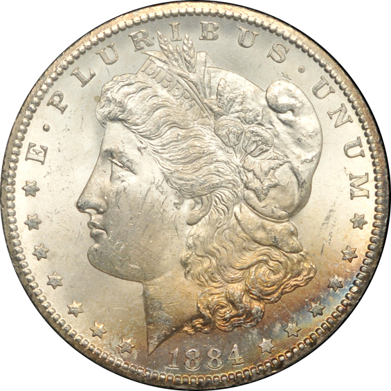 1884-CC GSA NGC MS-63, plus an 1883-CC GSA MS-63