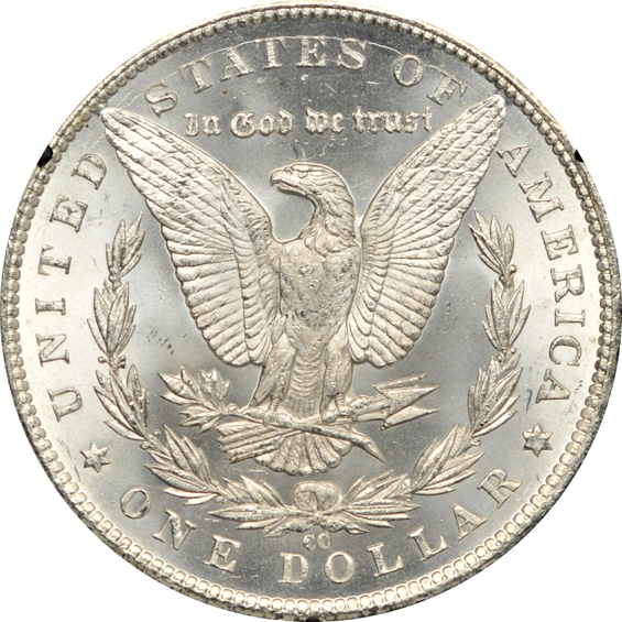1881-CC VAM-2 MS-63, 1884-CC MS-64, and an 1885-CC MS-63