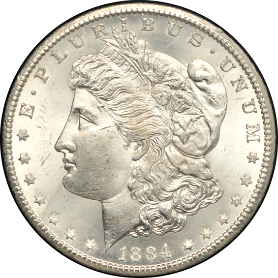 1881-CC VAM-2 MS-63, 1884-CC MS-64, and an 1885-CC MS-63