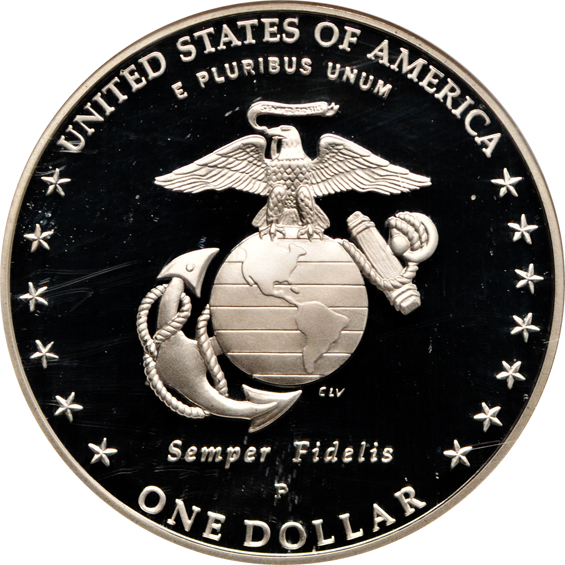 Eight Proof certified United States type coins