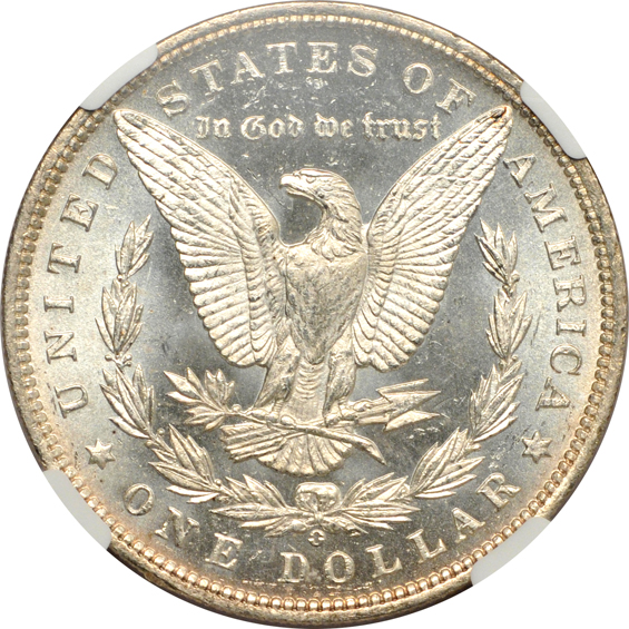 1889-O NGC MS-63+ Star CAC