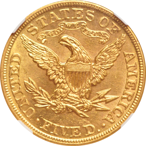 1882, 1900, and 1904, all NGC MS-62 CAC