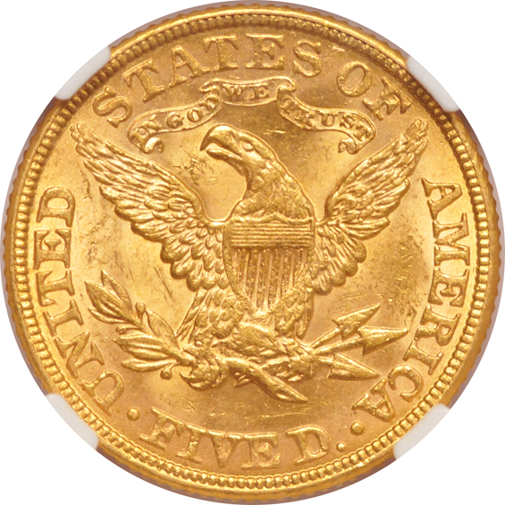 1882, 1900, and 1904, all NGC MS-62 CAC