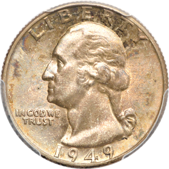 Twenty-eight Washington quarters certified MS-66 by PCGS