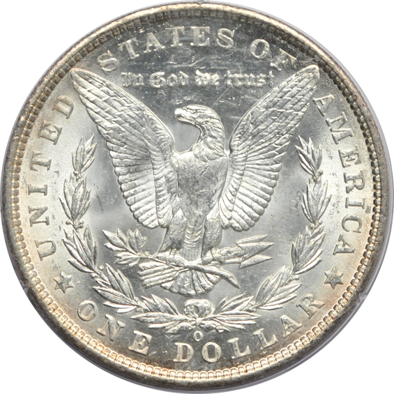 Two 1903-O, both PCGS MS-63 (rattler)