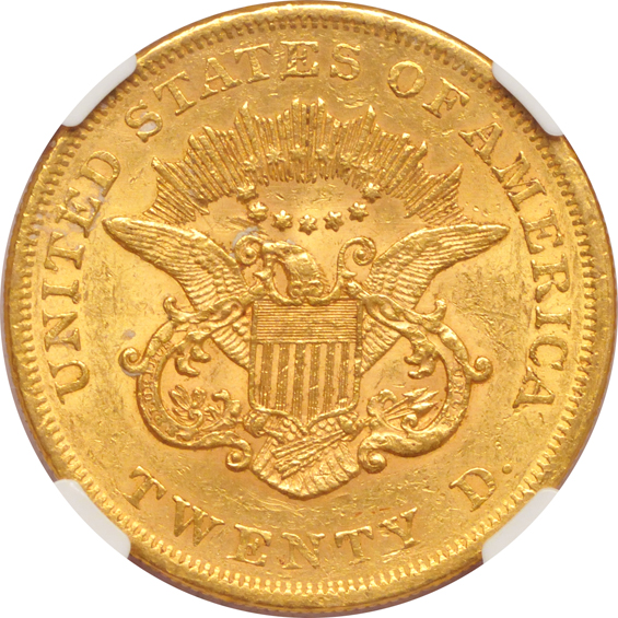 1861 NGC AU-58