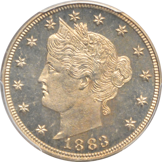 1883 No Cents PCGS MS-66 CAC