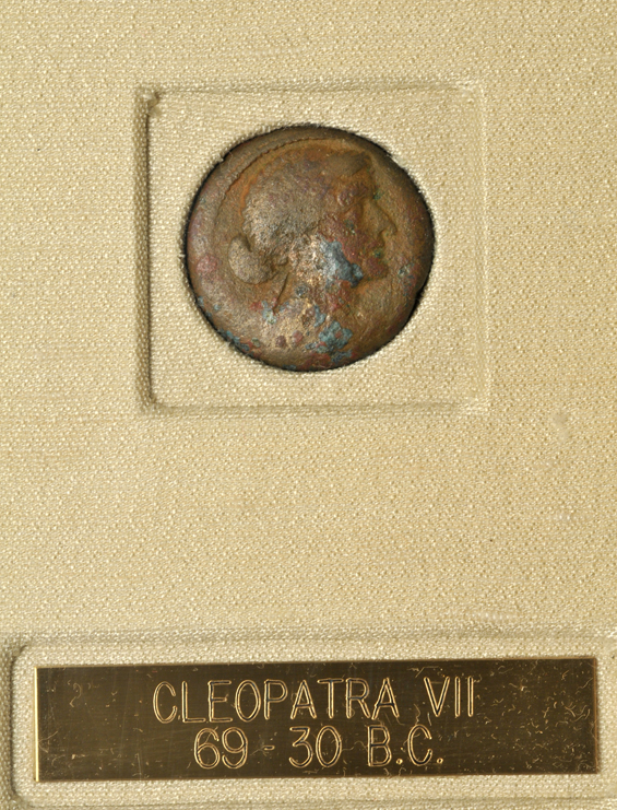 Roman Empire - 69-30 BC Drachma - Cleopatra VII Ptolemaic Egypt