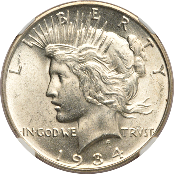 Two 1934-D NGC MS-62 CAC