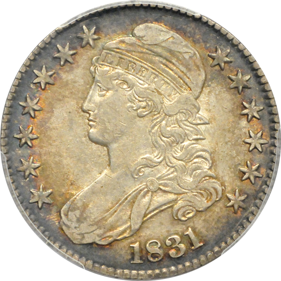 1831 PCGS XF-40, and an 1832 Small Letters O-118 NGC AU-55 CAC