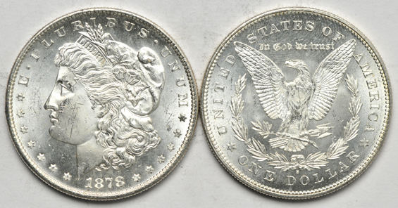 Roll of twenty 1878-S, BU
