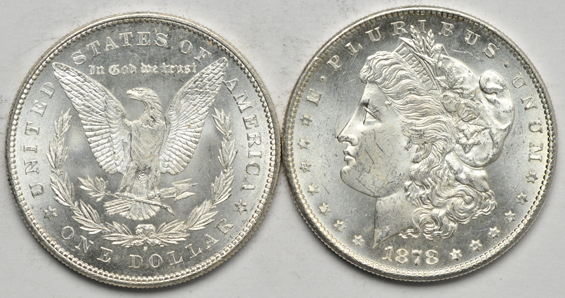 Roll of twenty 1878-S, BU