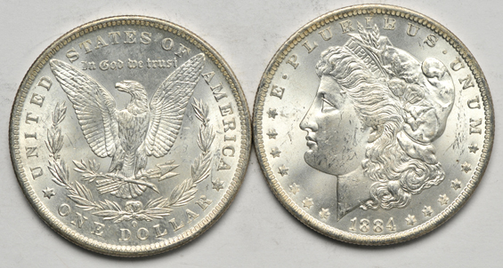 Roll of twenty 1884-O, BU