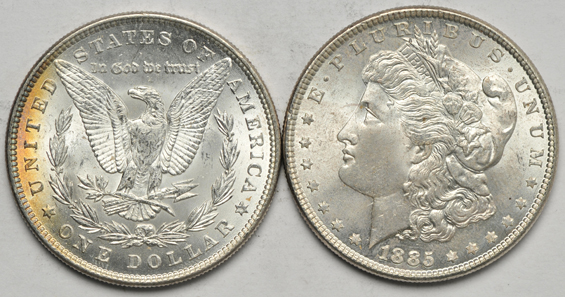 Roll of twenty 1885, BU