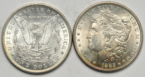 Roll of twenty 1885, BU