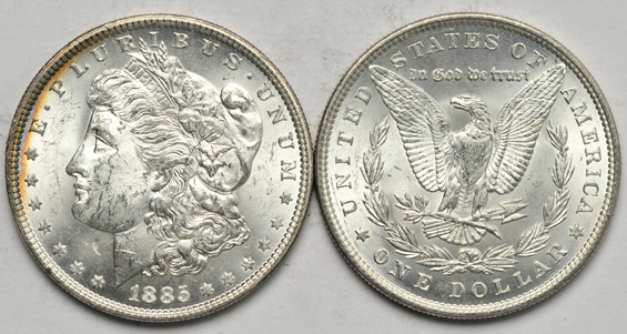 Roll of twenty 1885, BU