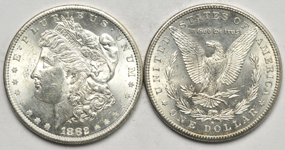 Roll of twenty 1882-S, BU