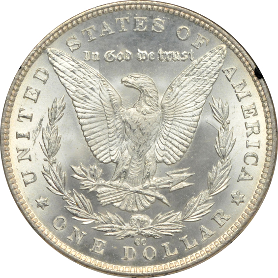1883-CC GSA MS-65, and an 1884-CC GSA MS-65+, both NGC CAC