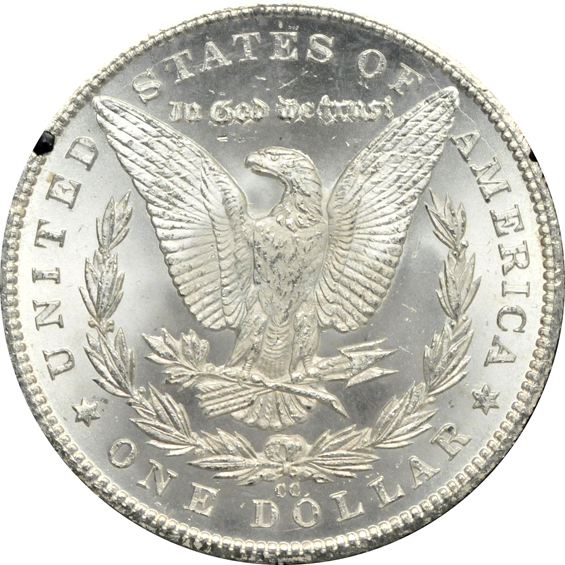 1883-CC GSA MS-65, and an 1884-CC GSA MS-65+, both NGC CAC