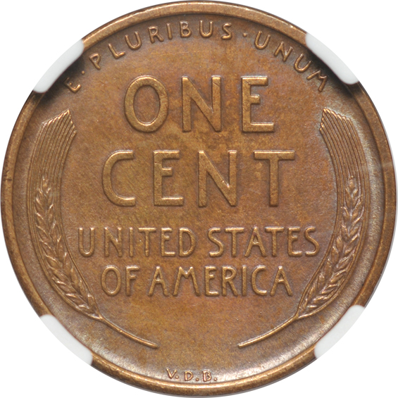 1909-S VDB Lincoln cent, plus a 1909-S Indian cent, both NGC AU details/cleaned