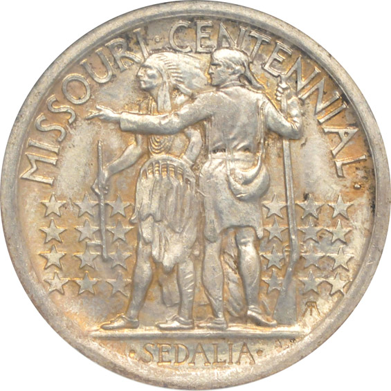 1921 Missouri 2X4 NGC MS-65