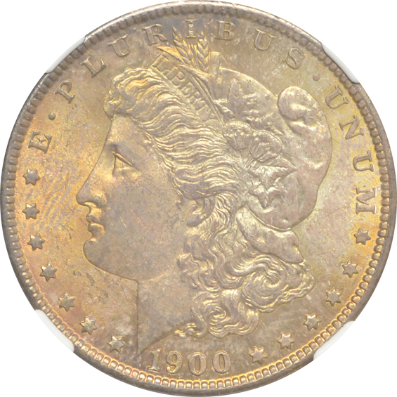 Nineteen CHOICE silver dollars certified by NGC.  