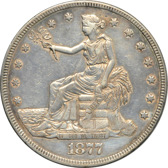 Scotsman Auction Co. - Lot #349 - 1847 Seated Liberty silver