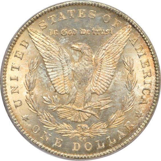 1885-CC PCGS MS-64 (green label)