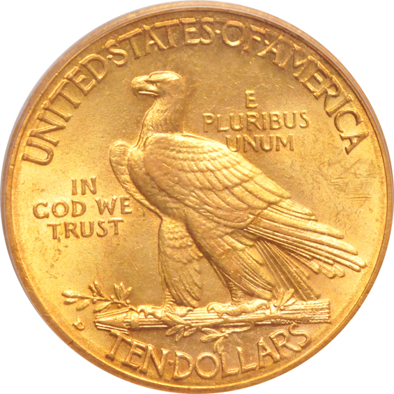 1910-D PCGS AU-58 (green label)