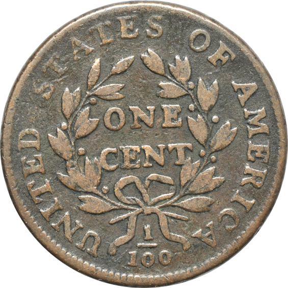 1798 2nd Hair Style S-174, R.2 VG