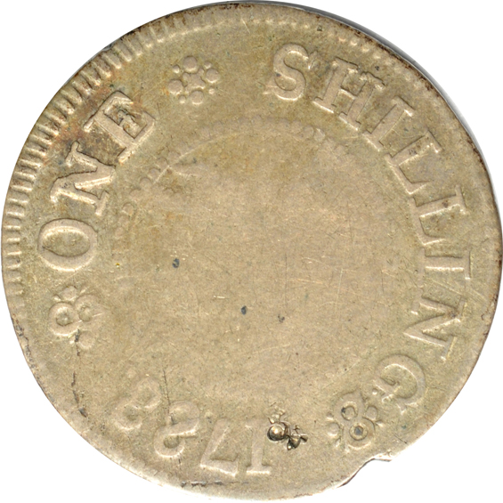 1783 Chalmers silver Shilling