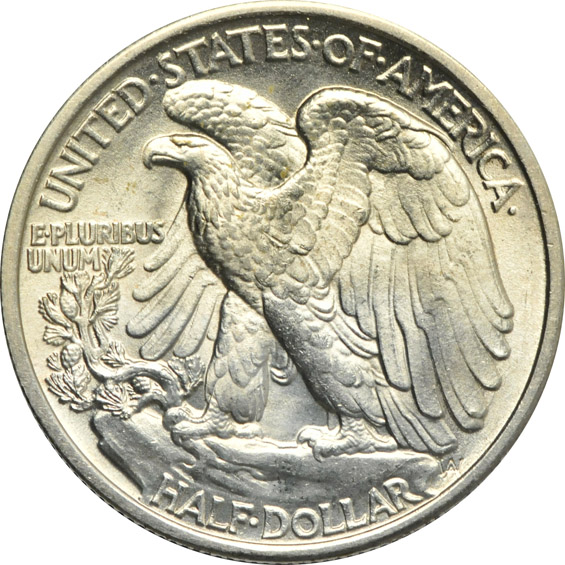 1883-O Morgan silver dollar, plus a 1934 and 1936 Walking Liberty half-dollar, all BU