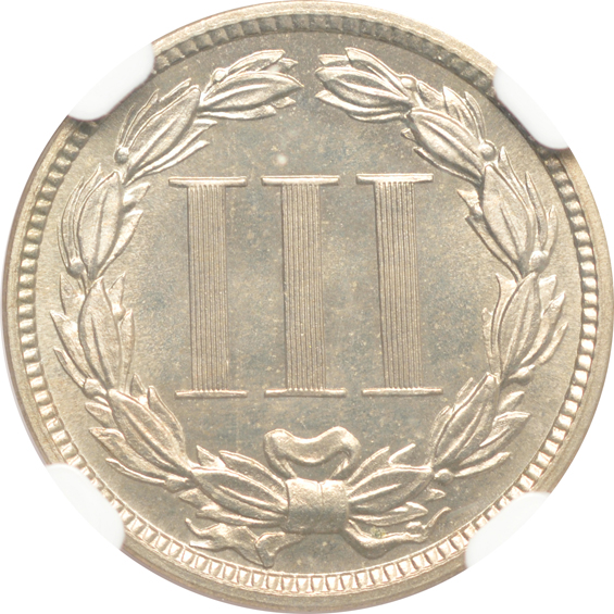 1880 PCGS, and an 1883 NGC, both PR-65 CAC