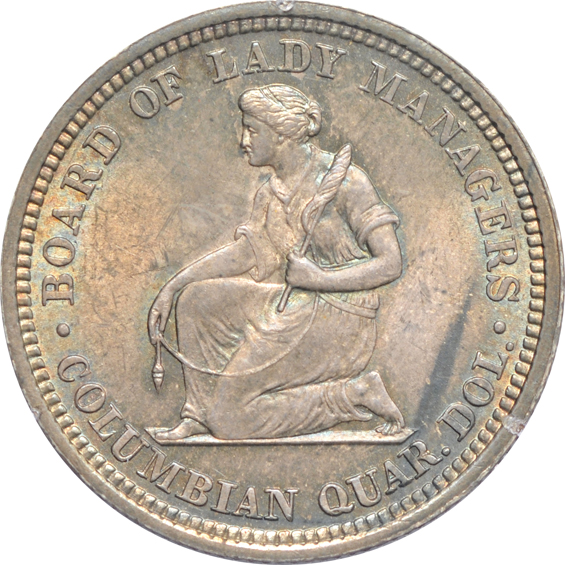 1893 Isabella PCGS MS-63 (rattler)