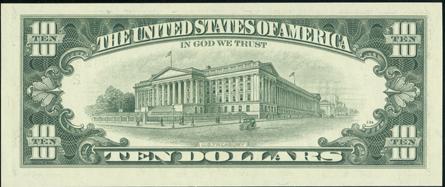 Error - 1995 $10 New York missing 3rd print - ChCU