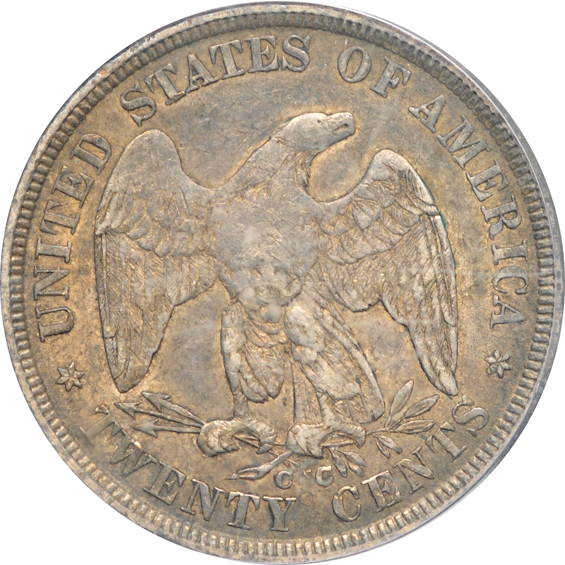 1875-CC PCGS XF-40