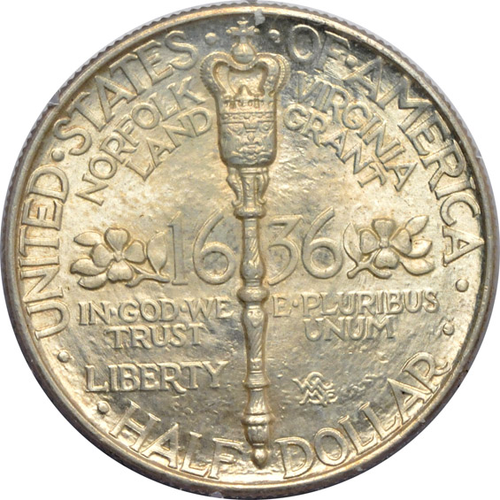 1936 Norfolk PCGS MS-65 (rattler)
